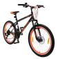 Mobile Preview: AMIGO Mountainbike Next Level 26 Zoll Unisex Schwarz / Orange