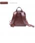 Preview: Louis Wallis leather backpack shopper vintage brown - Zant