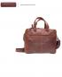 Preview: Louis Wallis Leather Shoulder Bag Shopper Handbag Vintage Brown - Bark