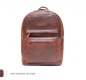 Mobile Preview: Louis Wallis leather backpack shopper vintage brown