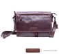 Preview: Louis Wallis Leder Umhängetasche Shopper Handtasche Vintage Braun - Bark
