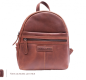 Preview: Louis Wallis leather backpack shopper vintage brown - Lius