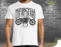 Mobile Preview: Biker T-Shirt - MOTORCYCLE LIVE DIE HARD