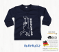 Mobile Preview: Baby sweatshirt long sleeve - cat with desired name