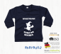 Mobile Preview: Baby Sweatshirt Langarm - kleine Hexe mit Wunschname