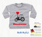 Mobile Preview: Baby Sweatshirt Langarm - Traktor mit Wunschname