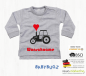 Preview: Baby sweatshirt long sleeve - tractor with desired name