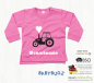 Mobile Preview: Baby sweatshirt long sleeve - tractor with desired name