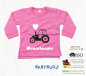 Preview: Baby sweatshirt long sleeve - tractor with desired name