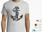 Mobile Preview: T-Shirt - Funshirt - Anker Anchor Seemann