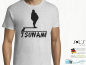 Preview: Men's t-shirt - fun shirt - Tsunami