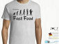 Preview: Men's t-shirt - EVOLUTION FAST FOOD