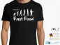 Mobile Preview: t-shirt - fun shirt - EVOLUTION FAST FOOD