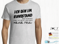 Preview: Men's t-shirt - ... I AM IN RETIREMENT