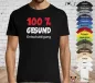 Preview: Herren T-Shirt für Gesunde - Funshirt - 100% GESUND Entschuldigung