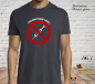 Preview: Herren T-Shirt - gegen Zwangsimpfung