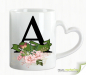 Mobile Preview: Alphabet cup with banner and flowers