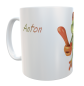 Preview: Frog motif coffee cup - keep your eyes open incl. desired name