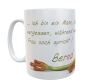 Preview: Frog motif coffee cup for men with saying including desired name