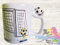 Preview: Tasse zur Fussball EM, WM oder Bundesliga - Torschütze - Ihr Wunschnamen optional