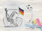 Preview: Football fan cup - box jumper - including your desired name