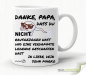 Preview: Fun mug - thank you DAD for creating a legend - including your desired name
