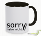 Mobile Preview: Fun mug with a saying - sorry didn't listen