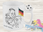 Mobile Preview: Fußball- Fan- Tasse Torkönig - inkl. Ihrem Wunschnamen