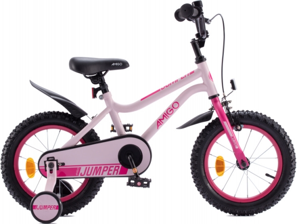 AMIGO Jumper 12 inch 20 cm girls coaster brake pink