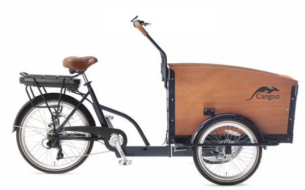 Cangoo Groovy Unisex Lastenrad Dunkelblau / Braun