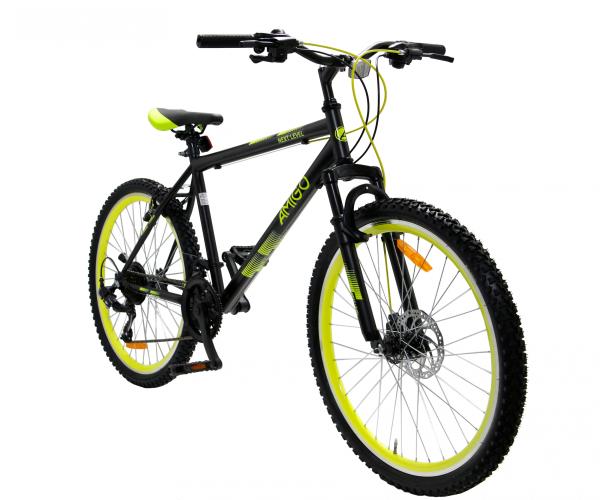 AMIGO Mountain Bike Next Level 26 Inch Unisex Black / Yellow