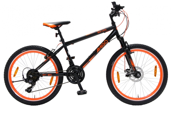 AMIGO Mountain Bike Next Level 26 Inch Unisex Black / Orange