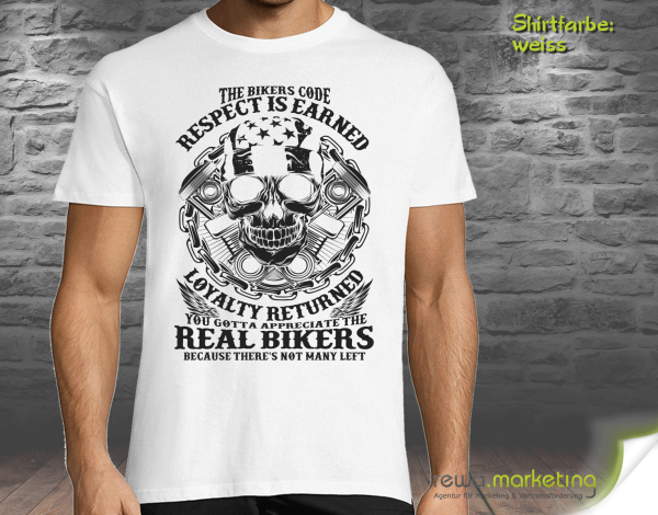 Biker T-Shirt - REAL BIKERS