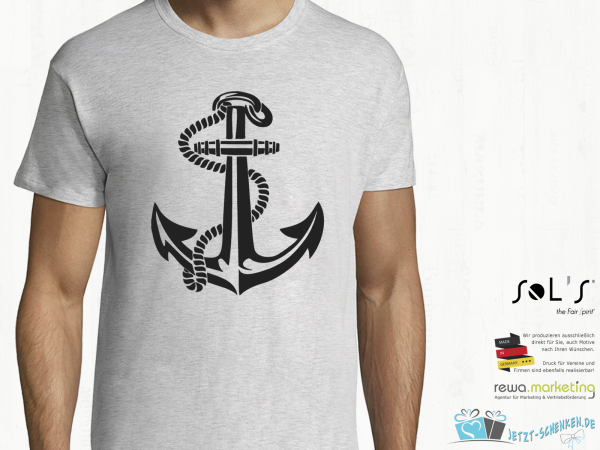 Men's t-shirt - Anchor anchor seaman