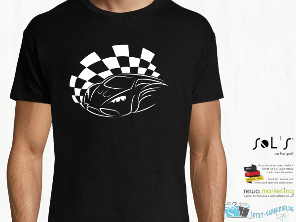 t-shirt - fun shirt - sports car rally