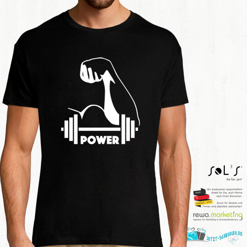 Herren T-Shirt - Funshirt - Kraftsport