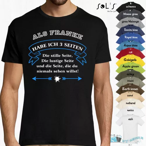 T-Shirt - Funshirt - Als Wunschname habe ich 3 Seiten