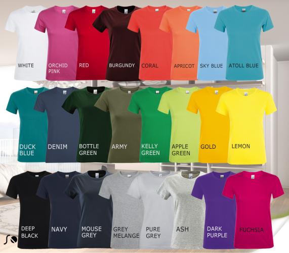 Women's T-Shirt - for strong women - 24 colors