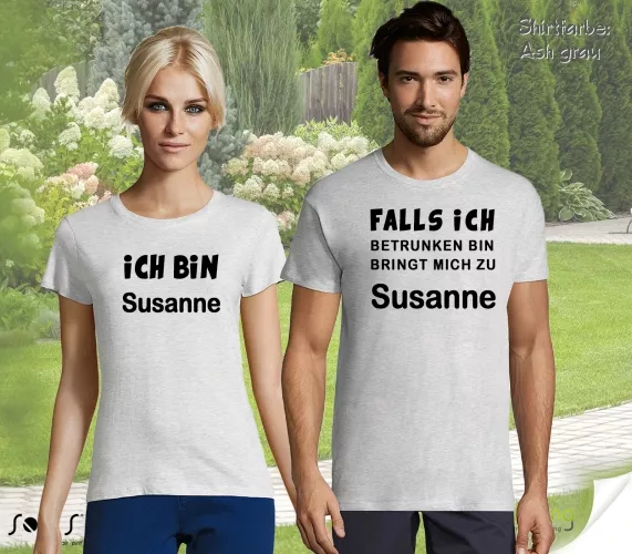 Party T-Shirt für Paare