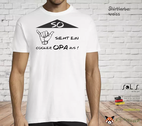 Herren T-shirt - cooler OPA