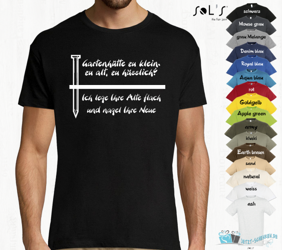 Men's t-shirt for the garden lover