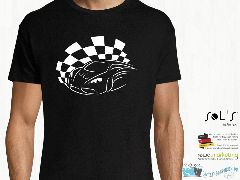 t-shirt - fun shirt - sports car rally