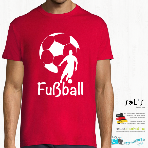 Men's t-shirt for footballers