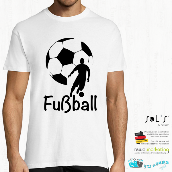 Men's t-shirt for footballers