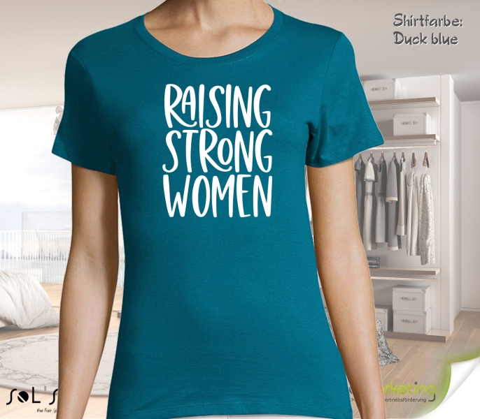 Damen T-Shirt - für starke Frauen - 24 Farben