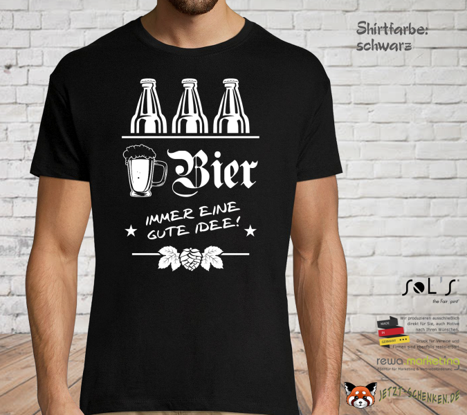 Men's T-SHIRT - BEER always a good idea