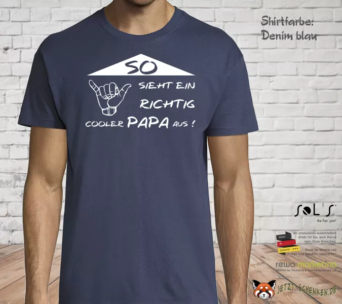 Herren T-shirt - cooler PAPA