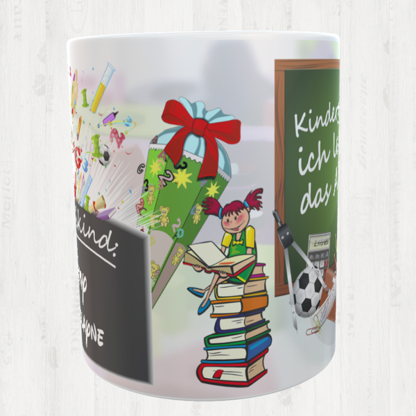 Back to school gift - breakfast mug for kids