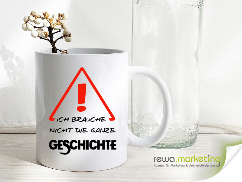 Fun mug - I don't need the whole story