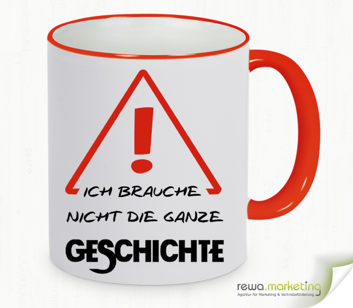 Fun mug - I don't need the whole story